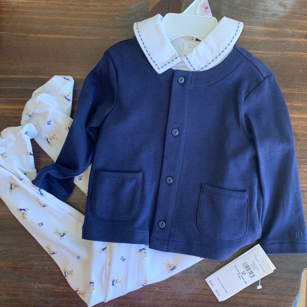Brand New! Ralph Lauren 3 piece outfit
